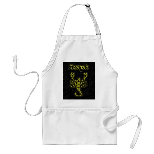 Bright Scorpio Standaard Schort (Voorkant)