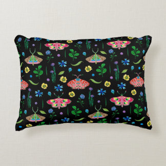 Bright seamless pattern with multicolored butterfl accent kussen