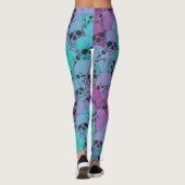 Bright Skull Leggings (Achterkant)