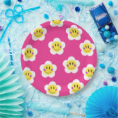 Bright Smiley Papieren Bordje (Feest)