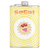 Bright Smiling SoCal Sun Heupfles (Voorkant)