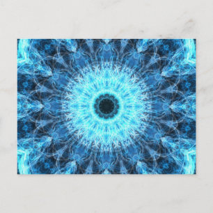 Bright sneeuwventiel briefkaart