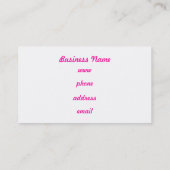 Bright Snoep Stippen Visitekaartjes (Achterkant)