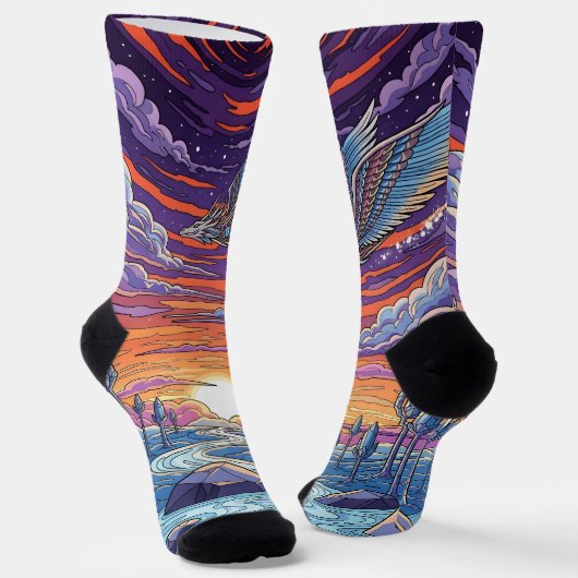 Bright Socks 0035752 Sokken (Gebogen)