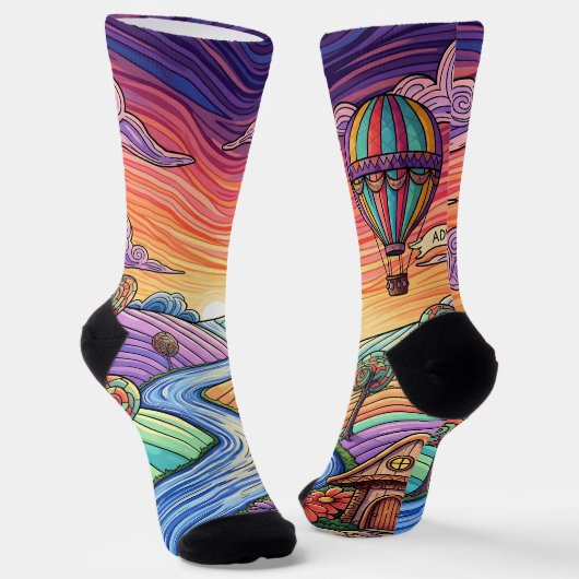 Bright Socks 0035762 Sokken (Gebogen)