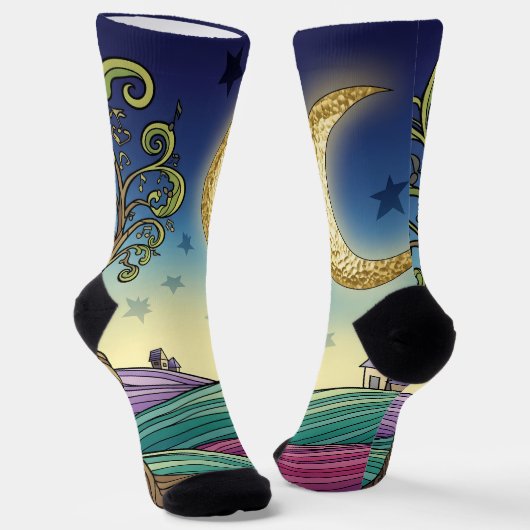 Bright Socks 0035767 Sokken (Gebogen)