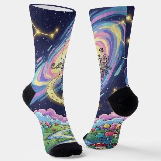 Bright Socks 0035787 Sokken (Gebogen)