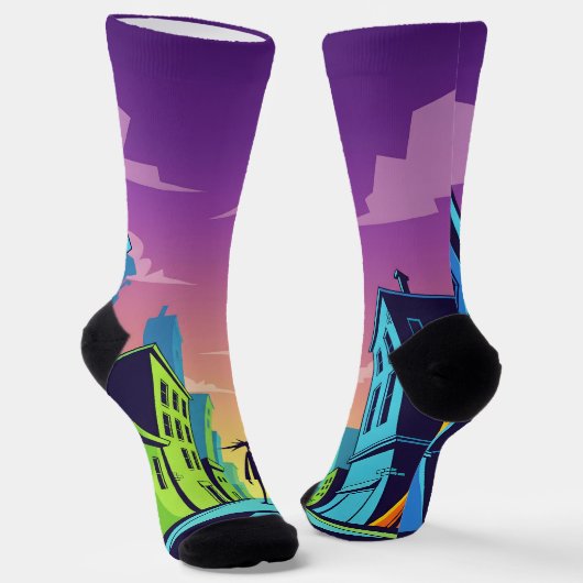 Bright Socks 0035790 Sokken (Gebogen)