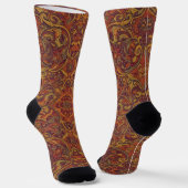 Bright Socks Elaborate Seamless Patterns 0039278 Sokken (Gebogen)
