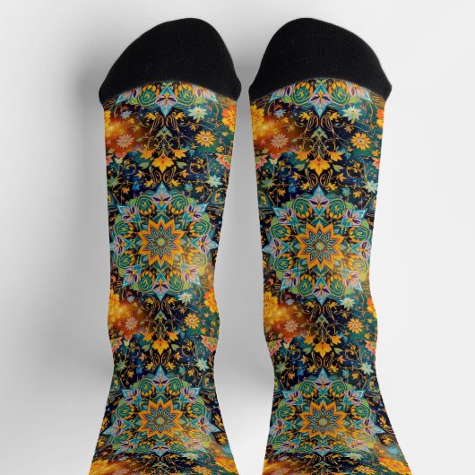 Bright Socks Elaborate Seamless Patterns 0039343 Sokken (Top)