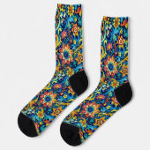 Bright Socks Elaborate Seamless Patterns 0039344 Sokken (Links)
