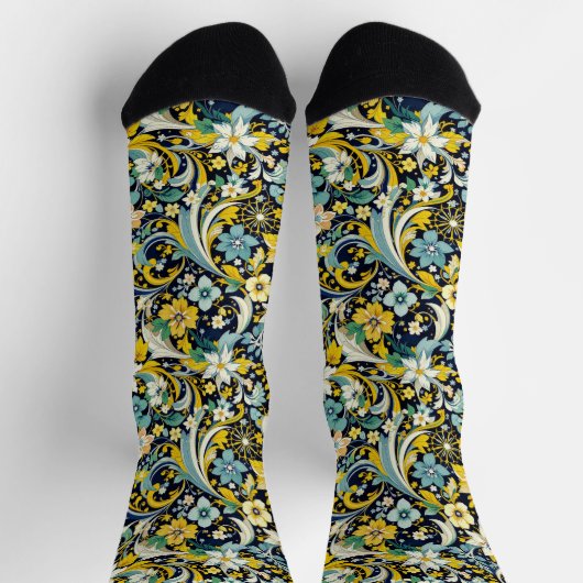 Bright Socks Elaborate Seamless Patterns 0039357 Sokken (Top)