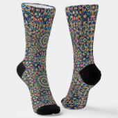 Bright Socks Elaborate Seamless Patterns 0039366 Sokken (Gebogen)