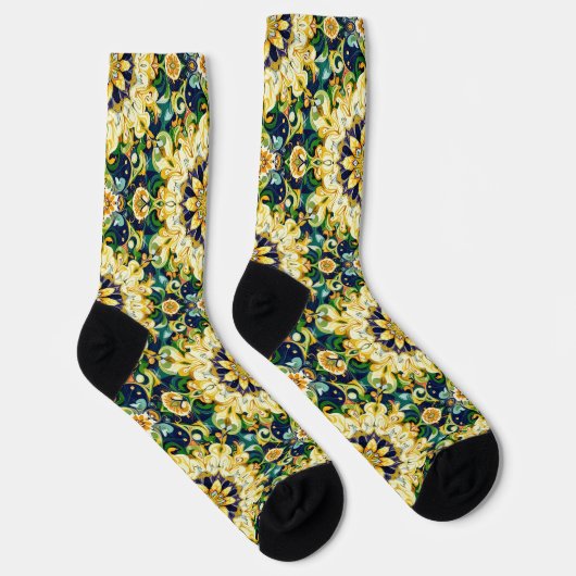 Bright Socks Elaborate Seamless Patterns 0039367 Sokken (Rechts)