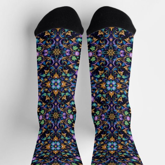 Bright Socks Elaborate Seamless Patterns 0039369 Sokken (Top)