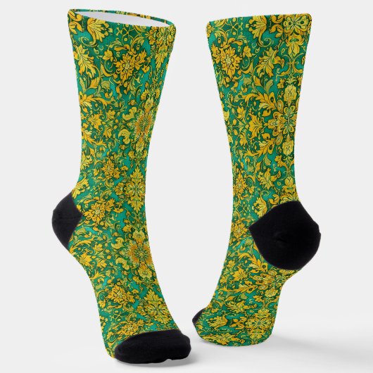Bright Socks Elaborate Seamless Patterns 0039380 Sokken (Gebogen)
