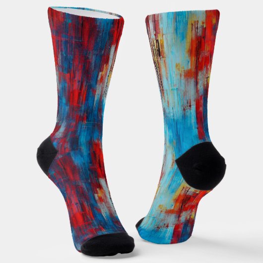 Bright Socks Elaborate Seamless Patterns 0039384 Sokken (Gebogen)