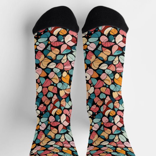 Bright Socks Elaborate Seamless Patterns 0039396 Sokken (Top)
