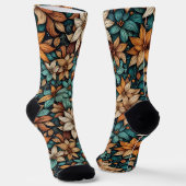 Bright Socks Elaborate Seamless Patterns 0039397 Sokken (Gebogen)