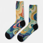 Bright Socks Elaborate Seamless Patterns 0039400 Sokken (Links)