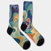 Bright Socks Elaborate Seamless Patterns 0039400 Sokken (Rechts)