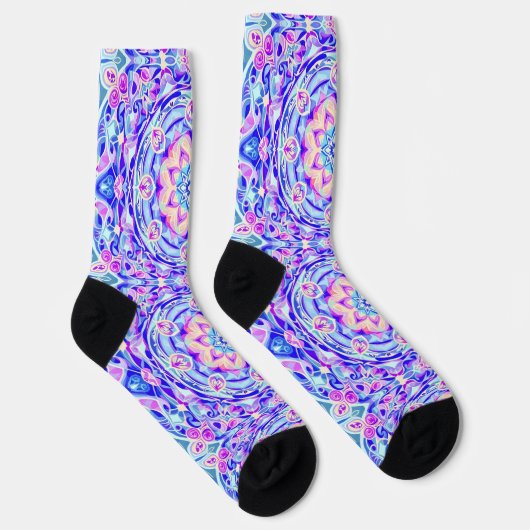 Bright Socks Elaborate Seamless Patterns 0039404 Sokken (Rechts)