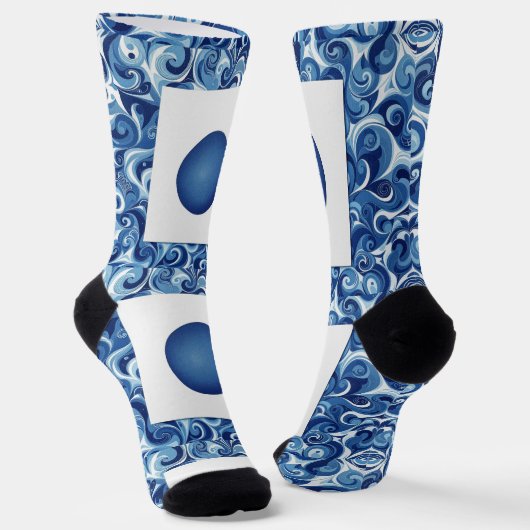 Bright Socks Elaborate Seamless Patterns 0039406 Sokken (Gebogen)