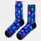 Bright Socks Elaborate Seamless Patterns 0039415 Sokken (Links)