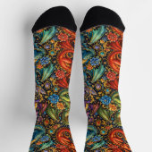 Bright Socks Elaborate Seamless Patterns 0047409 Sokken (Top)