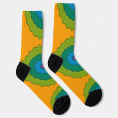 Bright Socks Fractal Seamless Patterns 0041997 Sokken (Rechts)