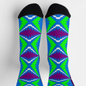 Bright Socks Fractal Seamless Patterns 0042076 Sokken (Top)