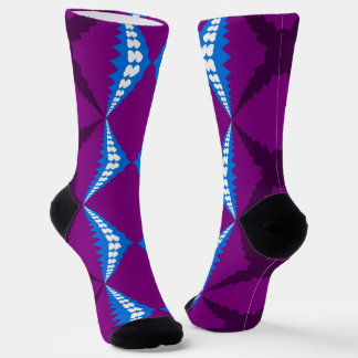 Bright Socks Fractal Seamless Patterns 0042103 Sokken