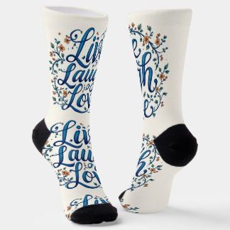 Bright Socks Live Laugh Love 0044077 Sokken