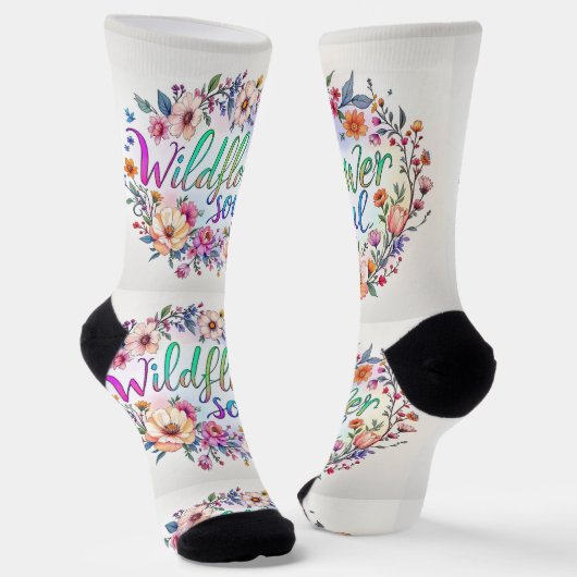 Bright Socks Motivational Art 0043982 Sokken (Gebogen)