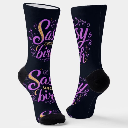 Bright Socks Motivational Art 0043983 Sokken (Gebogen)