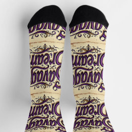 Bright Socks Motivational Art 0043985 Sokken