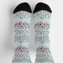 Bright Socks Motivational Art 0043988 Sokken