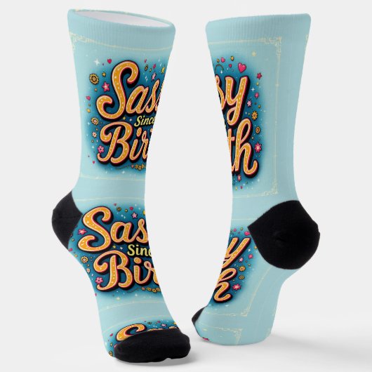Bright Socks Motivational Art 0043994 Sokken (Gebogen)
