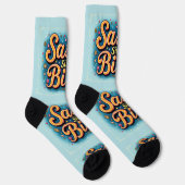 Bright Socks Motivational Art 0043994 Sokken (Rechts)