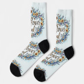 Bright Socks Motivational Art 0043997 Sokken (Links)