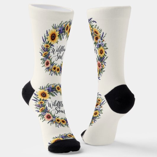 Bright Socks Motivational Art 0044001 Sokken (Gebogen)