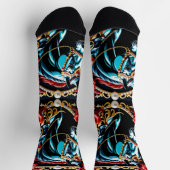 Bright Socks Picture Art 0038506 Sokken (Top)