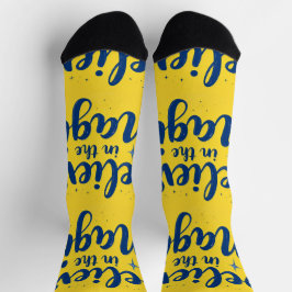 Bright Socks RANDOPIX Art Believe In The Magic Sokken