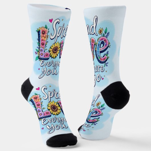 Bright Socks RANDOPIX Art Socks 0039475 Sokken (Gebogen)