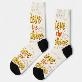 Bright Socks RANDOPIX Believe In Sunshine 0039496 Sokken (Links)