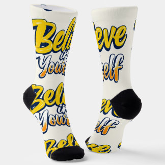 Bright Socks RANDOPIX Believe In Yourself 0039491 Sokken