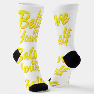 Bright Socks RANDOPIX Believe In Yourself 0039493 Sokken