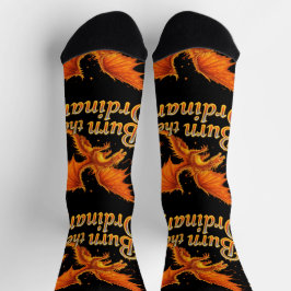 Bright Socks RANDOPIX Burn The Ordinary 0039501 Sokken