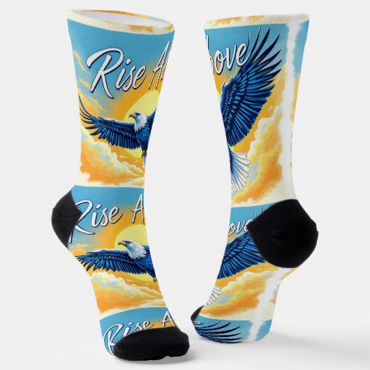 Bright Socks RANDOPIX Eagle Rise Above 0039495 Sokken (Gebogen)