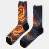 Bright Socks RANDOPIX Fire Serpent 0039505 Sokken (Links)